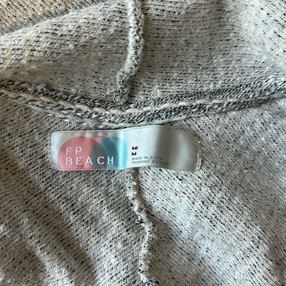 Free People Beach Brand Grey Onesie Hoodie - Picture 7 of 13